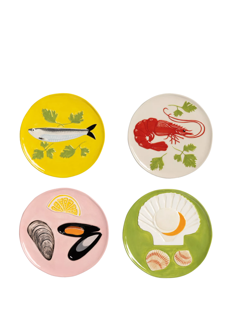 &k Amsterdam De la Mer side plates 16cm - British product