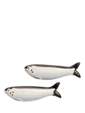 &k Amsterdam sardines salt pepper set black white - British product