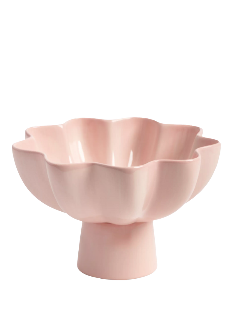 &k Amsterdam pink stoneware serving bowl - British product