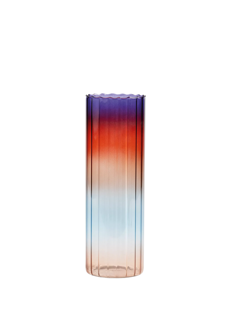&k Amsterdam gradient glass vase multi, UK version