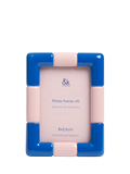 &k Amsterdam Rift blue photo frame, UK version