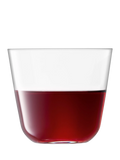 LSA International Arc glass tumbler set of 4 260ml, UK version