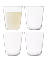 John Lewis LSA International Arc Glass Tumbler 380ml Set of 4- Buy online at McGrocer