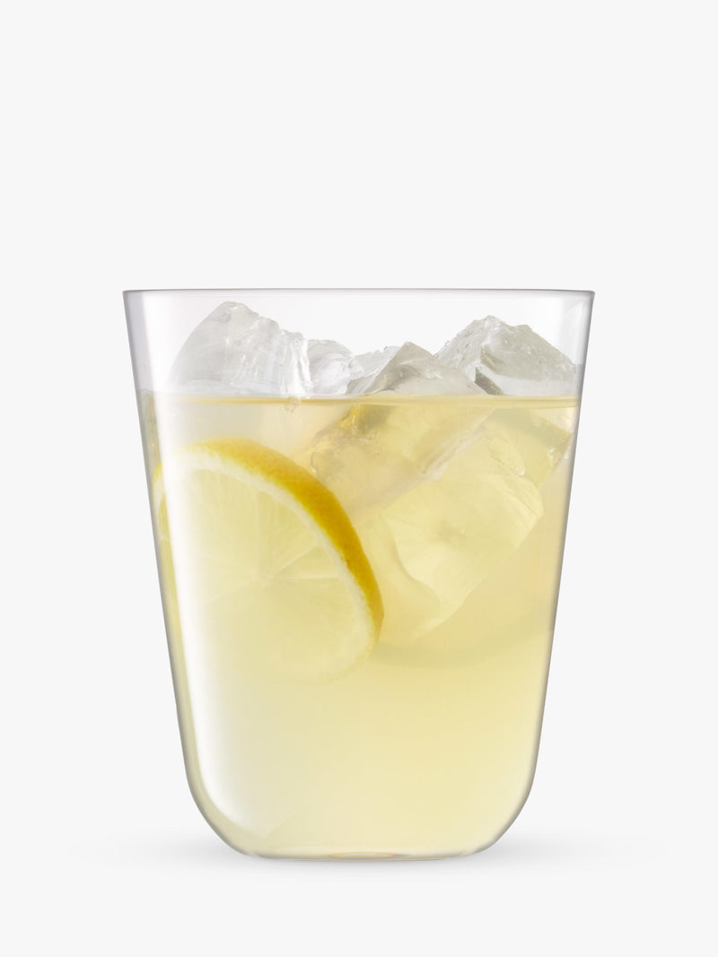 LSA International Arc glass tumblers pack of 4 380ml, imported from the UK