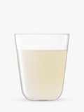LSA International Arc glass tumblers pack of 4 380ml, imported from the UK