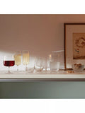 LSA International Arc glass tumblers pack of 4 380ml, imported from the UK
