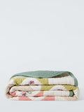 John Lewis pansy quilted bedspread in multi - British product