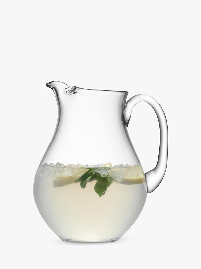 LSA International ice lip glass jug 2.65L - British product