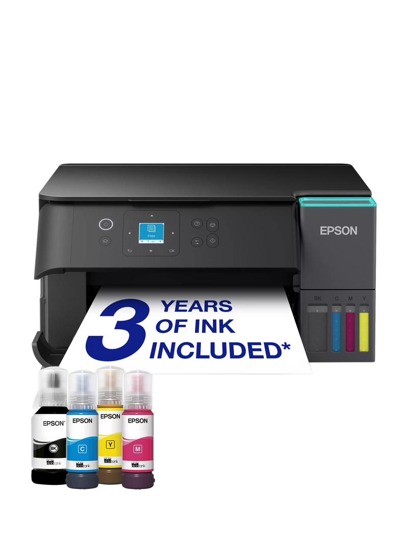 Epson EcoTank ET-2950 three-in-one Wi-Fi printer - British product