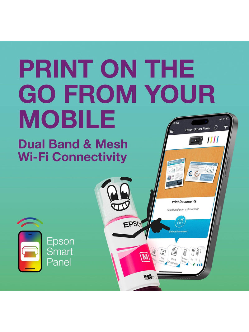 Epson EcoTank ET-2950 three-in-one Wi-Fi printer - British product
