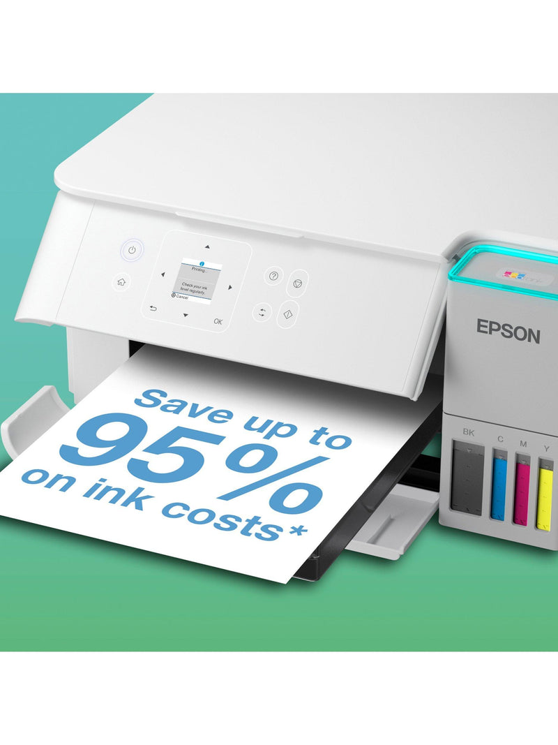 Epson EcoTank ET-2956 three-in-one printer white, imported from the UK