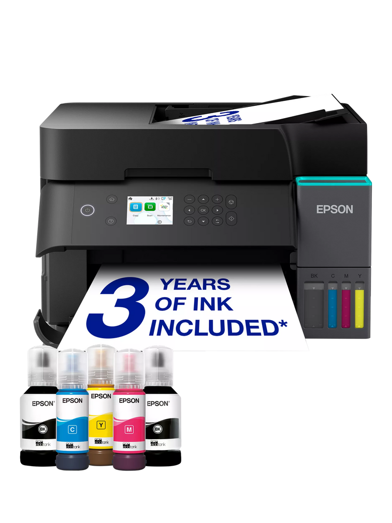 Epson EcoTank ET-3950 3-in-1 Wi-Fi printer (British brand)