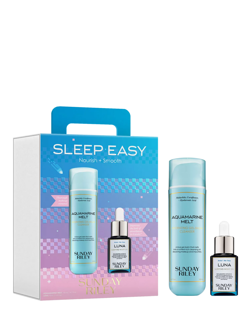Sunday Riley Sleep Easy Skincare Gift Set, imported from the UK