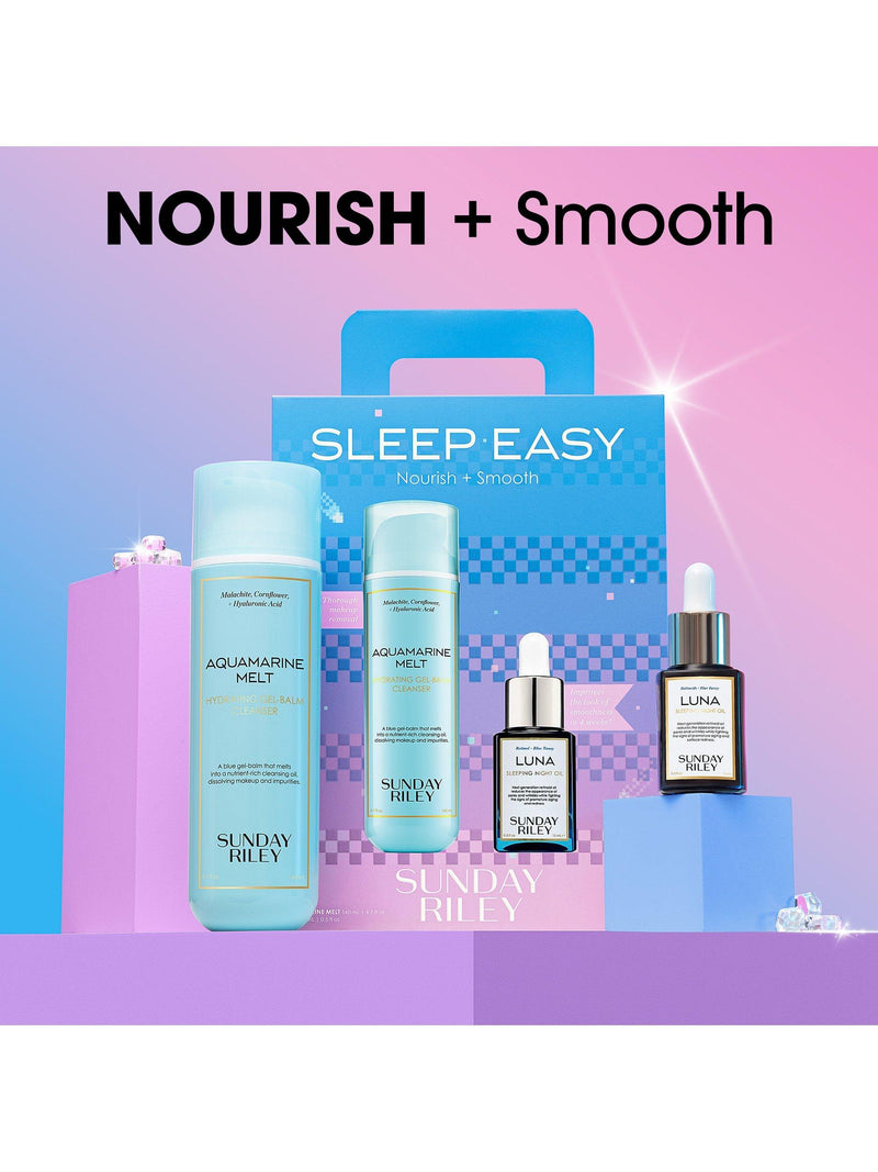 Sunday Riley Sleep Easy Skincare Gift Set, imported from the UK