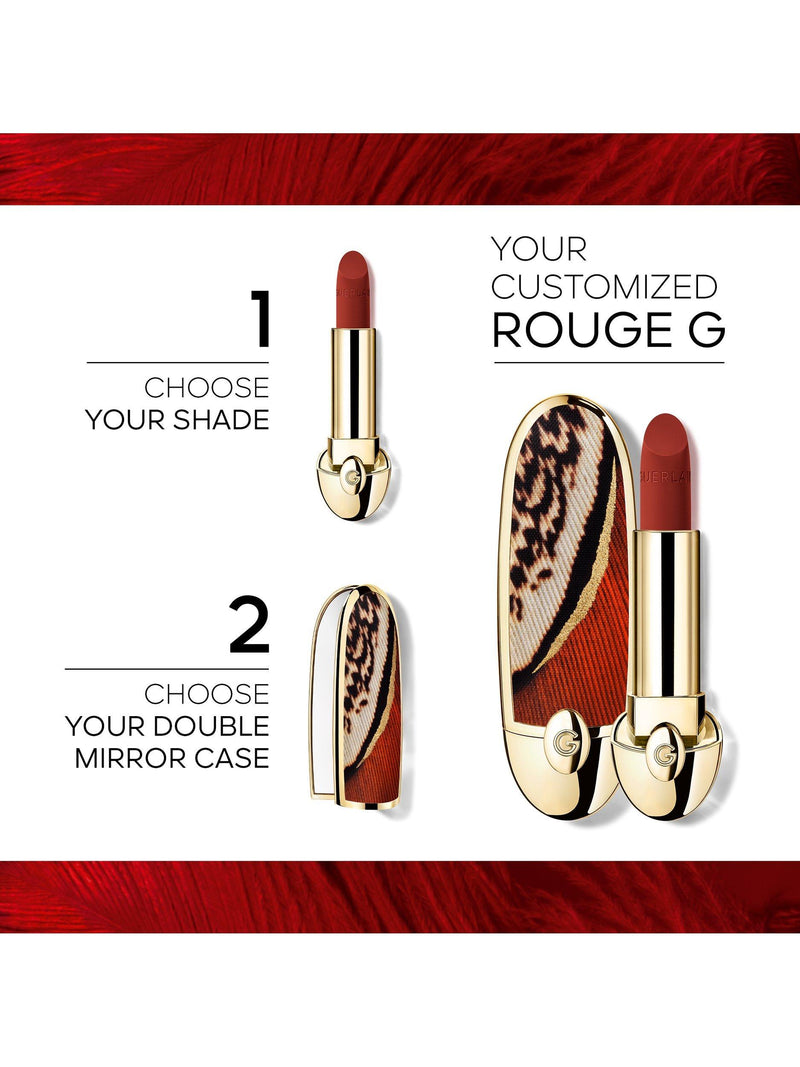 Guerlain Rouge G refill velvet matte lipstick 3.5g, imported from the UK
