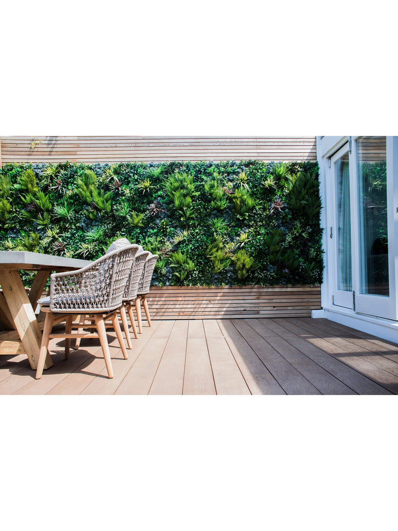 Vistafolia Signature Square artificial wall panel 80cm green - British product