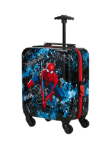 John Lewis Samsonite Marvel Spiderman 4-Wheel Spinner Cabin Case 45cm- Buy online at McGrocer
