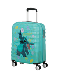 American Tourister Disney Stitch Flower spinner suitcase 55cm - British product