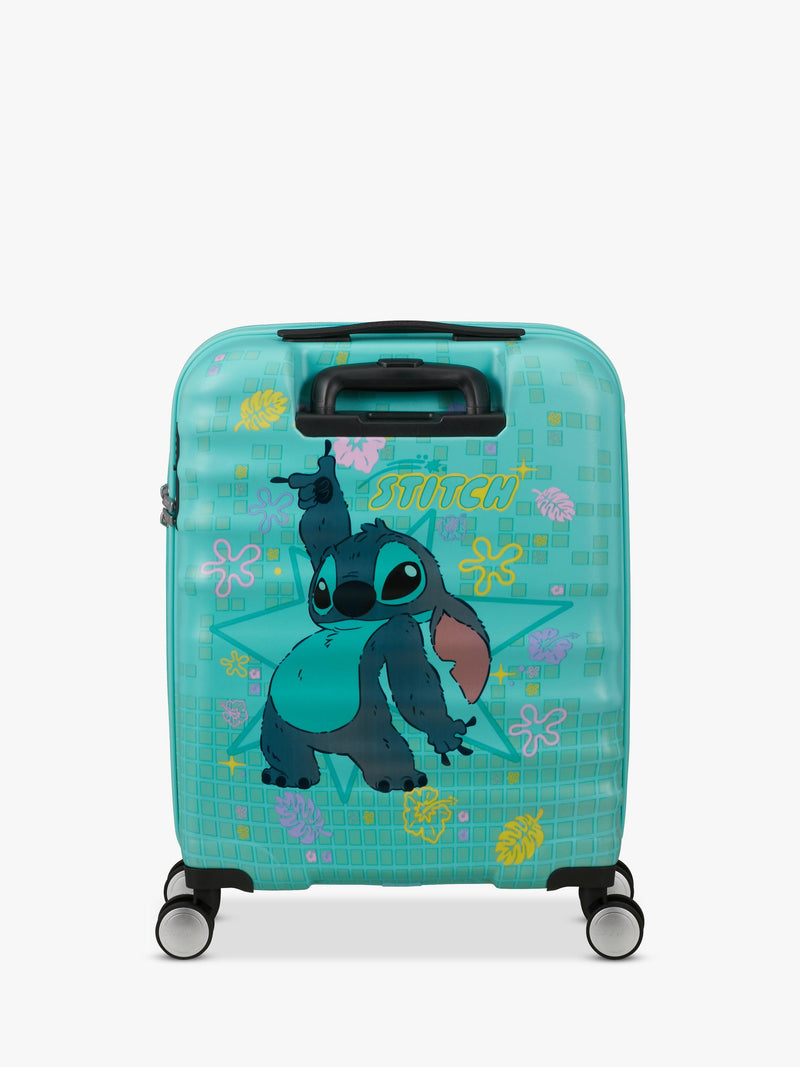 American Tourister Disney Stitch Flower spinner suitcase 55cm - British product