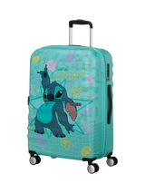 John Lewis American Tourister Disney Stitch Flower Spinner 67cm Medium Suitcase- Buy online at McGrocer