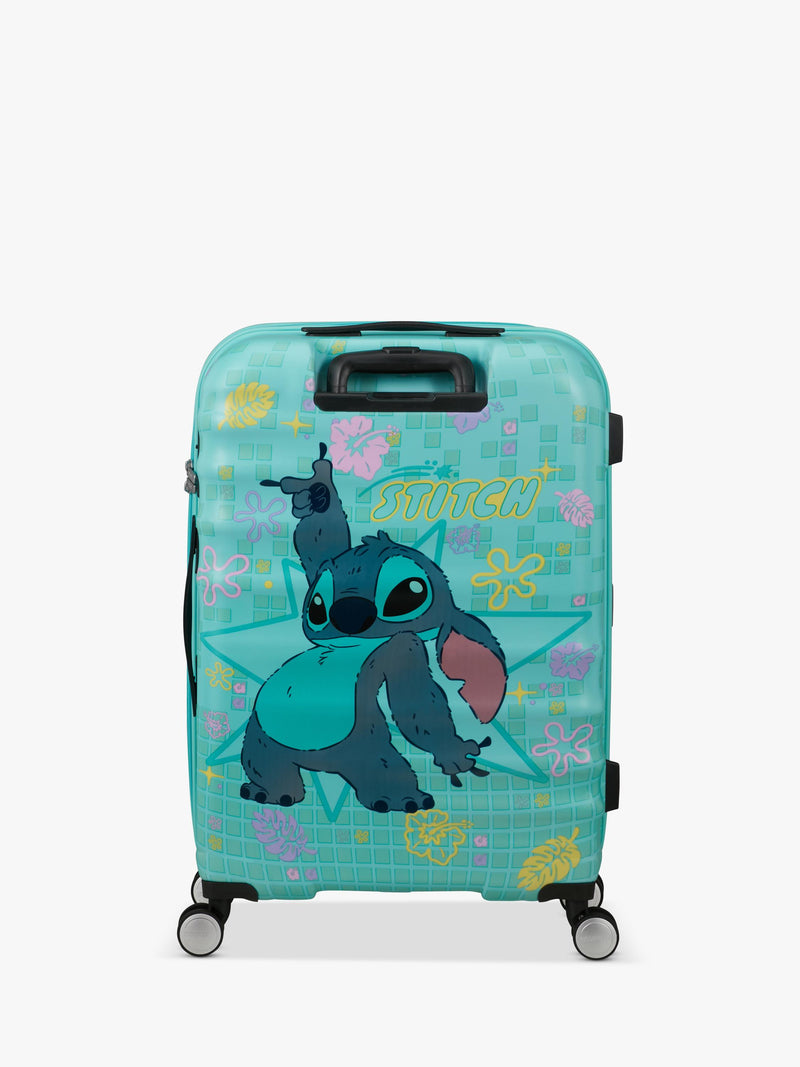 American Tourister Disney Stitch Flower medium suitcase (British brand)