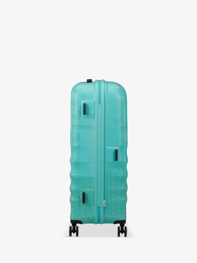 American Tourister Disney Stitch Flower suitcase 77cm large, imported from the UK