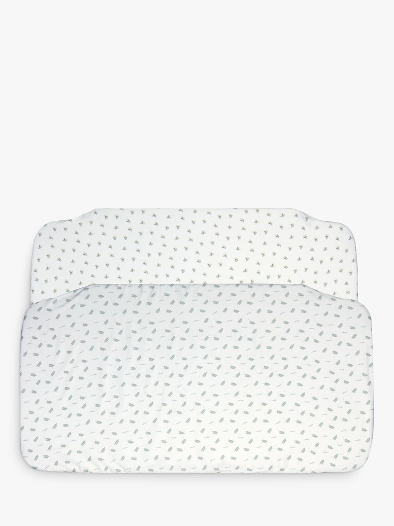 Chicco Next2Me Forever bamboo cot sheets pack of 2 - British product