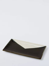 John Lewis John Lewis Dipped Reactive Glaze Stoneware Platter, Green, 23cm- Buy online at McGrocer