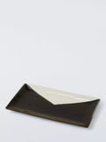John Lewis stoneware platter green 23cm, imported from the UK
