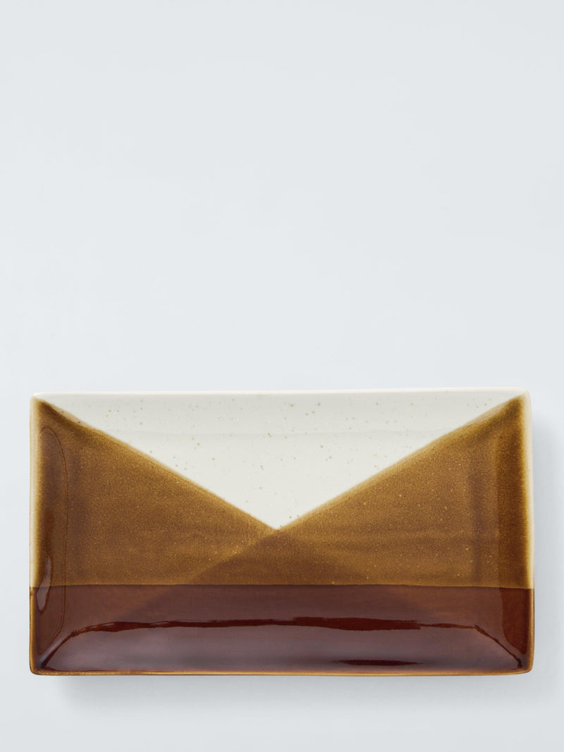 John Lewis stoneware platter Honey 23cm - British product