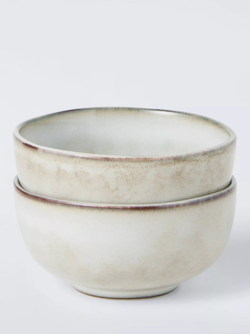 John Lewis stoneware dip bowl set of 2 10cm (British brand)