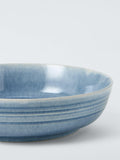 John Lewis Skye reactive glaze stoneware pasta bowl 22cm light blue, UK version