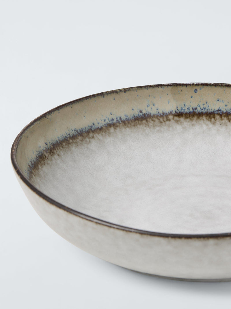 John Lewis stoneware pasta bowls set of 4 in off white, UK version