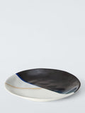 John Lewis reactive glaze stoneware dinner plate 27cm, imported from the UK