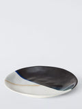 John Lewis reactive glaze stoneware dinner plate 27cm, imported from the UK