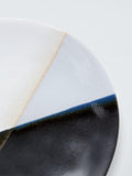 John Lewis reactive glaze stoneware side plate 21.5cm - British product