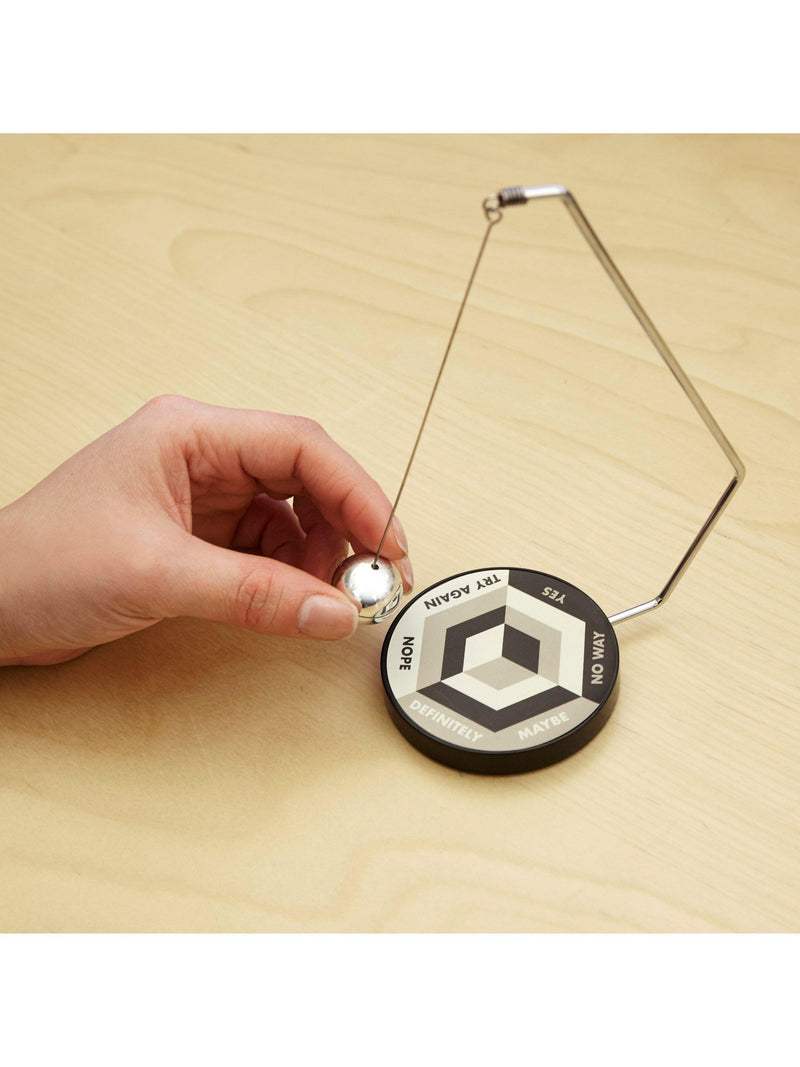 Kikkerland Mini Decision Maker silver, imported from the UK
