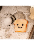 Kikkerland toast scrubbies set of two brown - British product