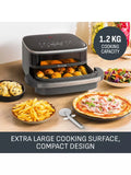 Tefal air fryer pizza oven coal grey 4L, UK version