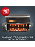 Tefal air fryer pizza oven coal grey 4L, UK version