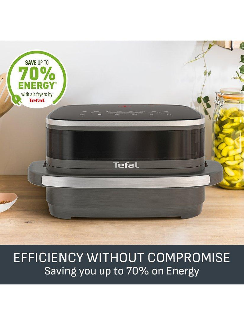 Tefal air fryer pizza oven coal grey 4L, UK version