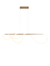 John Lewis Bay Lighting Atola Pendant Ceiling Light, Gold- Buy online at McGrocer