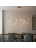 Bay Lighting Atola gold pendant ceiling light with adjustable drop, imported from the UK