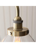 Bay Lighting three-arm linear ceiling light, UK version