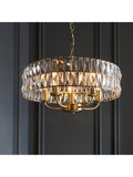 Bay Lighting Clarie pendant light cut glass 5 bulb (British brand)