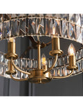Bay Lighting Clarie pendant light cut glass 5 bulb (British brand)