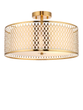Bay Lighting Josette Deckenleuchte mit kurzem Baldachin