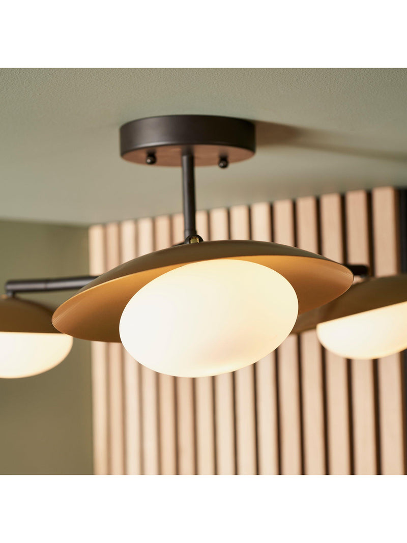 Bay Lighting Rajka ceiling light bronze, imported from the UK