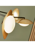 Bay Lighting Rajka bronze six-arm ceiling light (British brand)