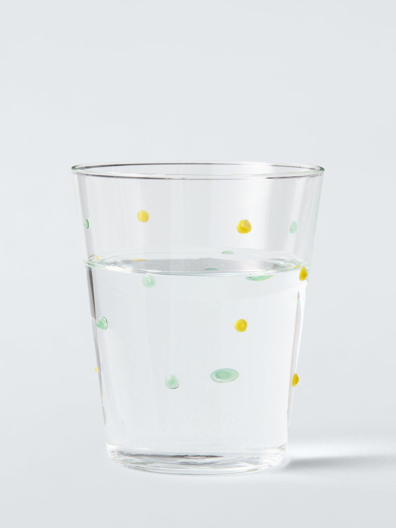 John Lewis Bobbin textured glass tumbler 355ml - British product
